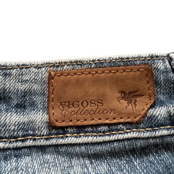 Vigoss Jeans Women's Sz 5/6 28 The Miami Boot Bootcut Distressed Grunge Low Rise - Picture 16 of 16